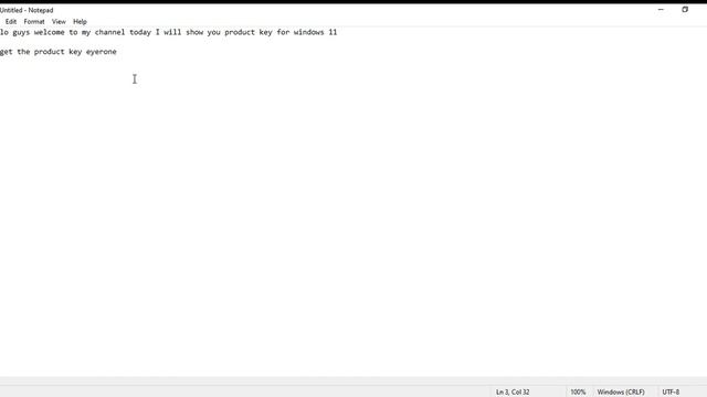 Windows 11 Product Key смотреть онлайн