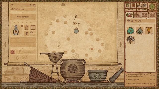 Potion Craft: Alchemist Simulator Gameplay - Perfect game for low end PC смотреть онлайн