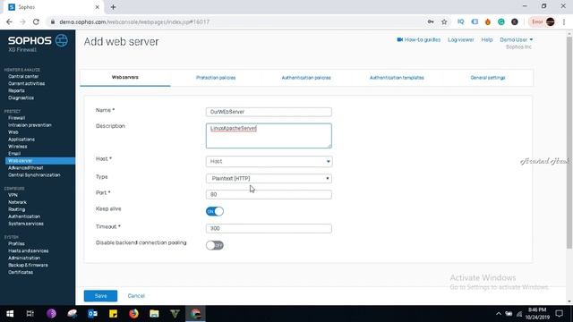 how to add web server in sophos xg 230 firewall смотреть онлайн