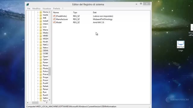 Come cambiare la OEM del Windows 8 e 7 смотреть онлайн