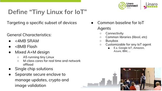 YVR18-422: Tiny IoT running Linux смотреть онлайн