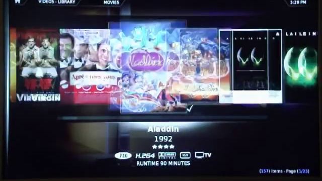 XBMC (xbox media center) running being controlled entirely by the xbmc android app. смотреть онлайн