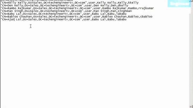 Add Bulk Users from CSVDE Command in ADDS - Windows Server 2008 смотреть онлайн