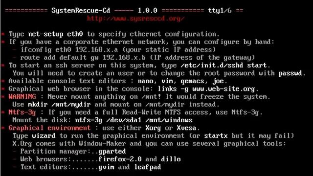 Jak wykonać zerowanie w Linux-ie z Linux System Rescue смотреть онлайн