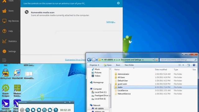 How to scan a Network Drive using Avast Free Version смотреть онлайн