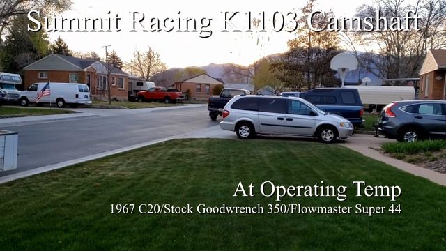 Summit K1103 Cam Goodwrench 350 Flowmaster Super 44 Cold/Warm/Driving/Inside Cab camshaft sound смотреть онлайн