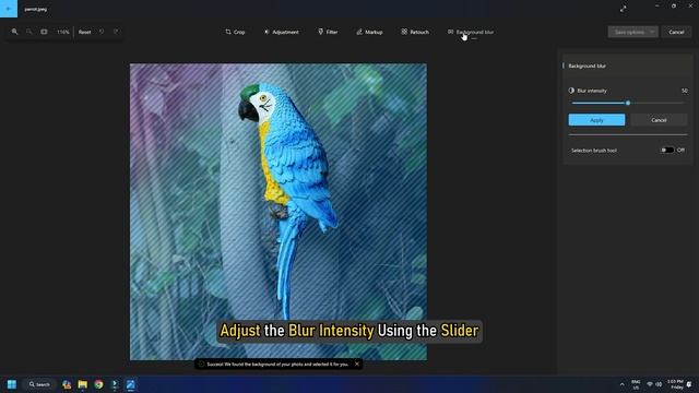 How to Remove BACKGROUND With Photos App in Windows 11 || BLUR Background [Updated Feature] смотреть онлайн