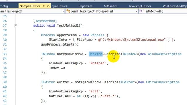 10 Automation of Windows application using LeanFT in C#.Net смотреть онлайн