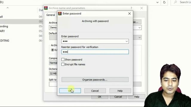 How to lock folder | How to lock files | Windows 7,8,10 | WinRar смотреть онлайн