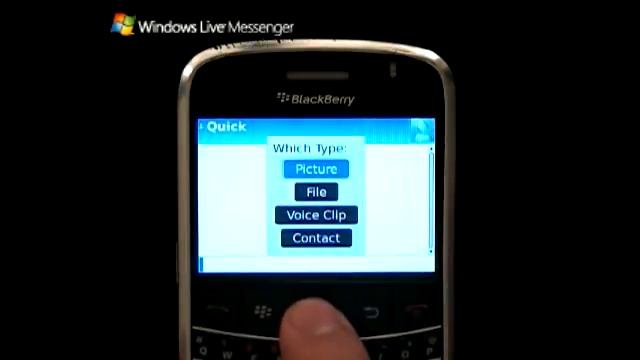 Cómo enviar un archivo desde Windows Live Messenger (msn) en tu BlackBerry смотреть онлайн