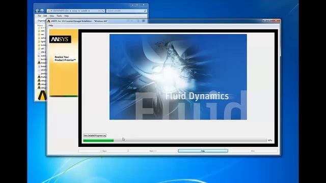Installing ANSYS License Manager for Release 15.0 on Windows смотреть онлайн