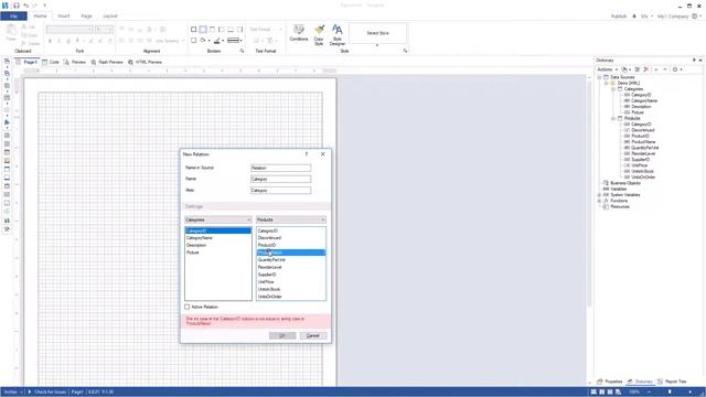 WinForms Reporting Tools: Creating Relation Using New Editor [Shot on v2018] смотреть онлайн