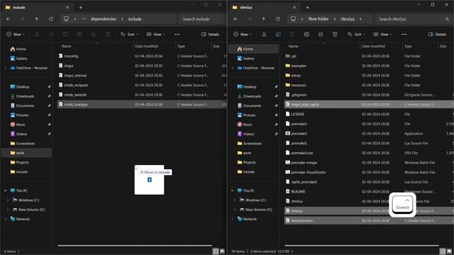 ImGui in Raylib Windows installation with Visual Studio c++ смотреть онлайн