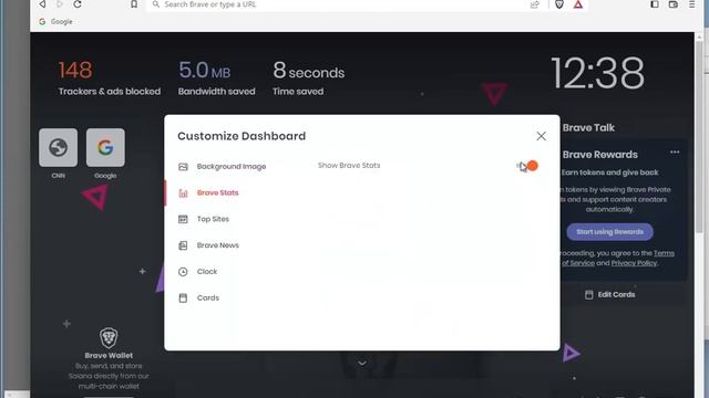 Customize Brave Browser New Tab page on Windows/macOS смотреть онлайн