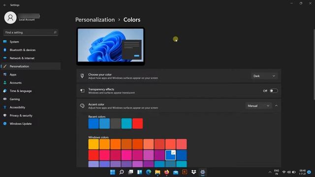 How to enable Dark Mode in windows 11 смотреть онлайн