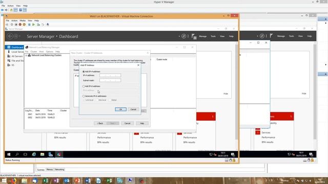 Configuring NLB with IIS using Hyper-V on Windows Server 2016 смотреть онлайн