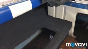 Тюнинг лодки Нептун 3, часть 2. Оклейка кокпита в карпет