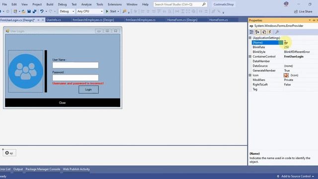 Cosmetic Shop System Part 12 How to Create Login Form in C# C Sharp смотреть онлайн