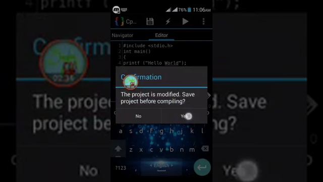 Type and run c/c++ program in Android смотреть онлайн