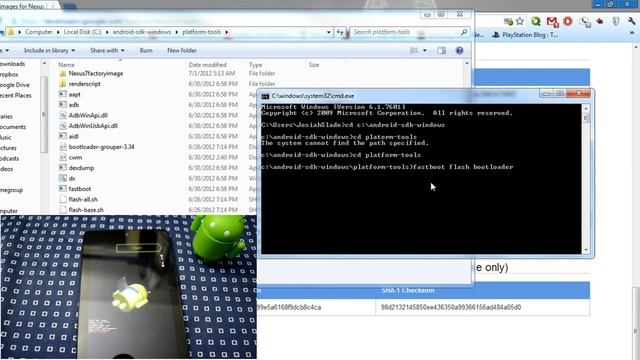 How to return to Stock / Updating with Factory Images / Unbrick your Nexus 7 смотреть онлайн