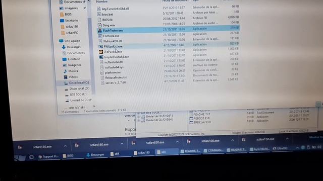 Actualización de BIOS Toshiba sin tener conectada la Batería. смотреть онлайн