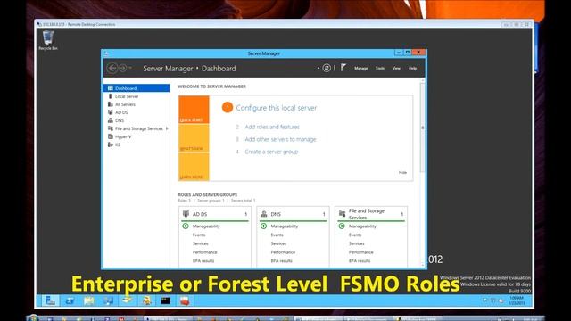 Understanding Windows Server FSMO roles using Windows Server 2012 смотреть онлайн