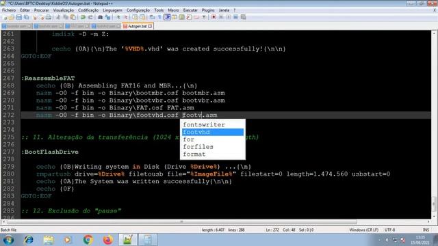 D.S.O.S - Aula 53 - Sistema de Arquivos: VHD [Ferramentas de Montagem: Batch] - PARTE 2 смотреть онлайн
