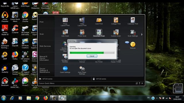 Cara Scan Dokumen Menggunakan Canon MP237 смотреть онлайн
