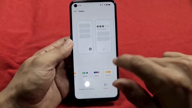 how to change colors layout for menu and settings for realme 9 Pro phone смотреть онлайн
