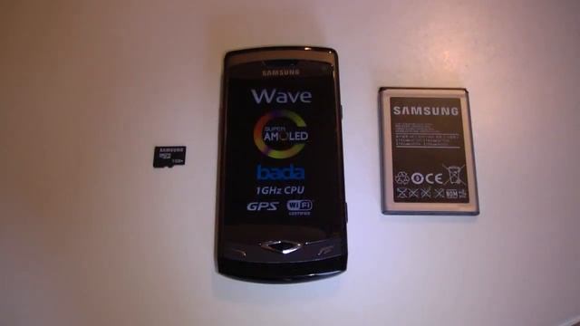 Samsung Wave S8500 Unboxing & Hands On - German смотреть онлайн