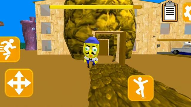 Sponge Neighbor Escape 3D Jumpscare смотреть онлайн