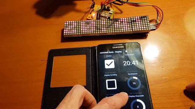 MAX7219 Display on ESP8266 acting as a MQTT Client смотреть онлайн