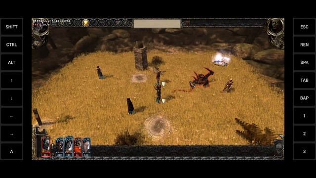 Disciples 3. High settings. Exagear Windows. DXVK 2.2.4. смотреть онлайн