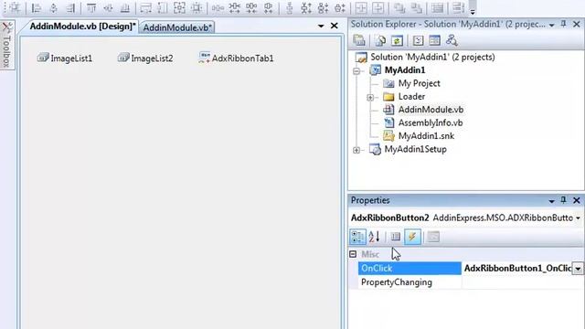 Support Office Ribbon & command bars in 1 add-in project (VB.NET, C#) смотреть онлайн
