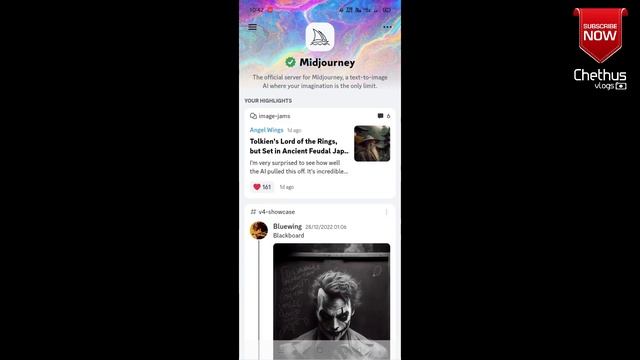 How To Create 3D Art in Mobile|Discord App|AI Technology In Mobile|Midjourney Cartoon Art| Kannada смотреть онлайн