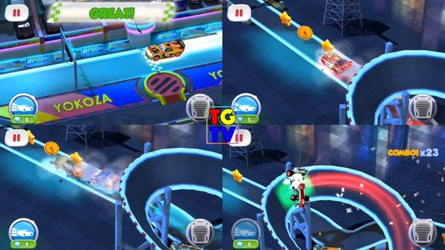 Disney Pixar Cars Lightning McQueen NEON Racers | Cars Fast as Lightning смотреть онлайн