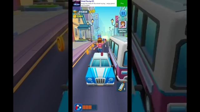 Subway Princess Runner Game : UNLIMITED FUN RUN with Princess🏃♀️ | Android/iOS Gameplay HD смотреть онлайн