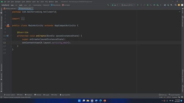 The Editor in Android Studio - Learn Android #6 смотреть онлайн