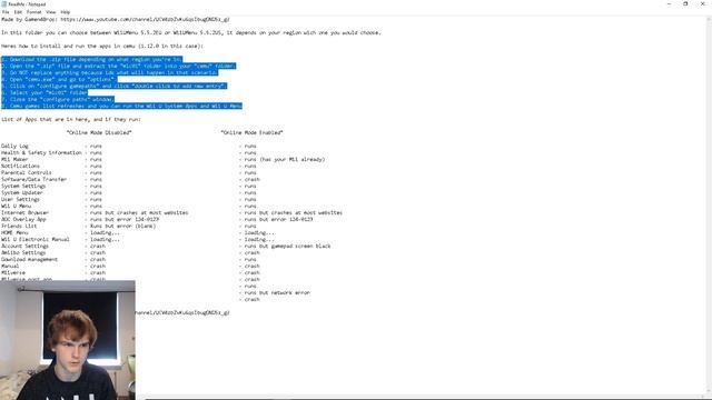 All Wii U Menu & System apps that will run on Cemu смотреть онлайн