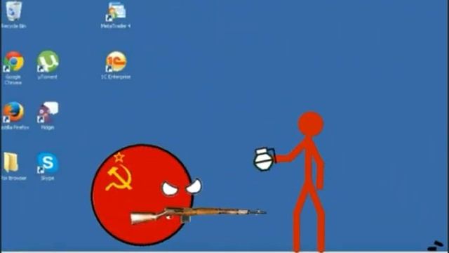 СССР VS Windows | Countryballs 2 смотреть онлайн