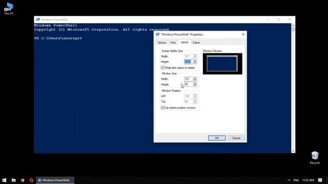 How to change Windows Command or Powershell Properties смотреть онлайн