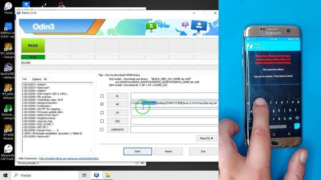 Install TWRP & Magisk (ROOT) Samsung S7 Edge G935F смотреть онлайн