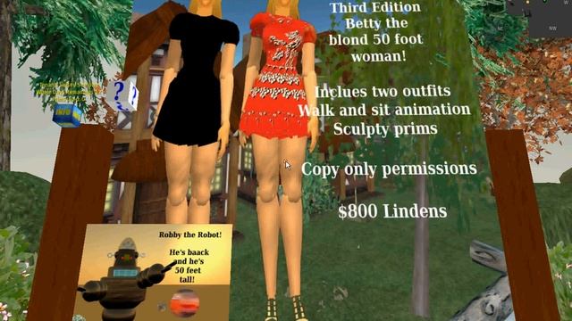 50 Foot Woman AV Second Life смотреть онлайн