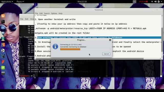 How to hack an Android using armitage смотреть онлайн