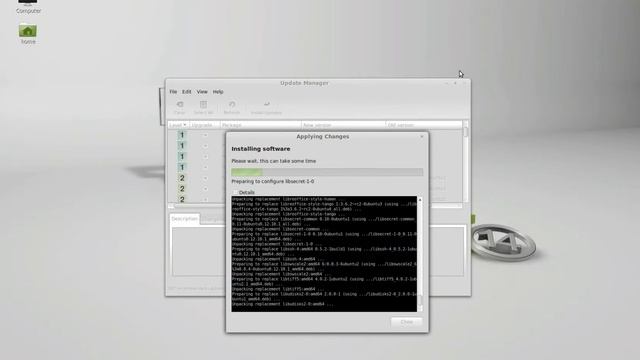 Linuxmint 14 Cinnamon First Look Desktop смотреть онлайн