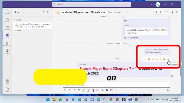 How to Pin a Chat Message in Microsoft Teams | How To Pin Message To Top of Channel in Teams смотреть онлайн