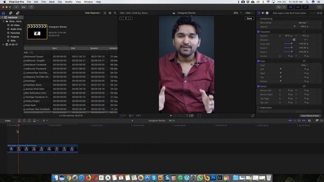 Make Any Video Fit Into Instagram Stories | Fit Horizontal Videos into Vertical | Instagram TIps смотреть онлайн