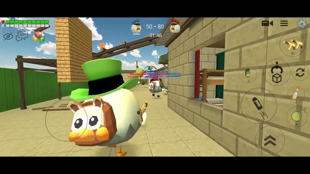 Chicken Gun Mod Playing ChaloHouse Game || Pro VS Hacker || Level 185 || Best Online Games смотреть онлайн