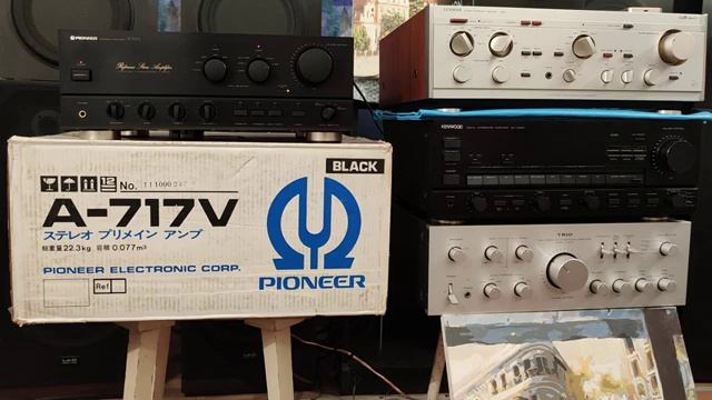 Усилитель Pioneer A-717V (1988г.в.) смотреть онлайн