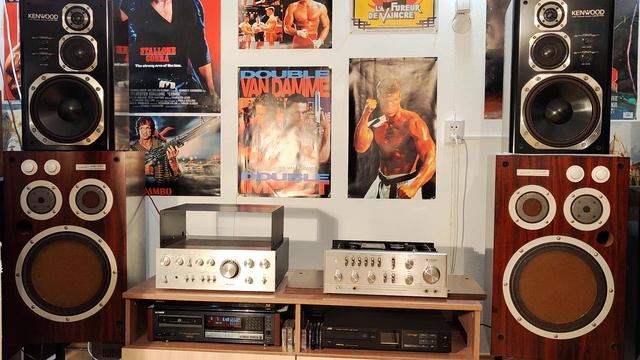 Красавец Trio KA-9006 слушаем на акустике Kenwood LS-X700 и Lo-D HS-70F смотреть онлайн